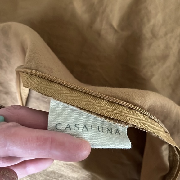 Casaluna Heavyweight Linen King Pillow Sham set - Picture 4 of 5